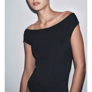 NWT ZARA POLYAMIDE BODYSUIT